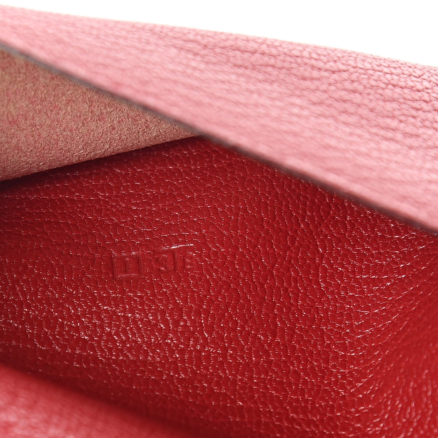 Chevre Mysore Bi-Color Grand Modele Agenda Cover Rouge H Rouge Casaque