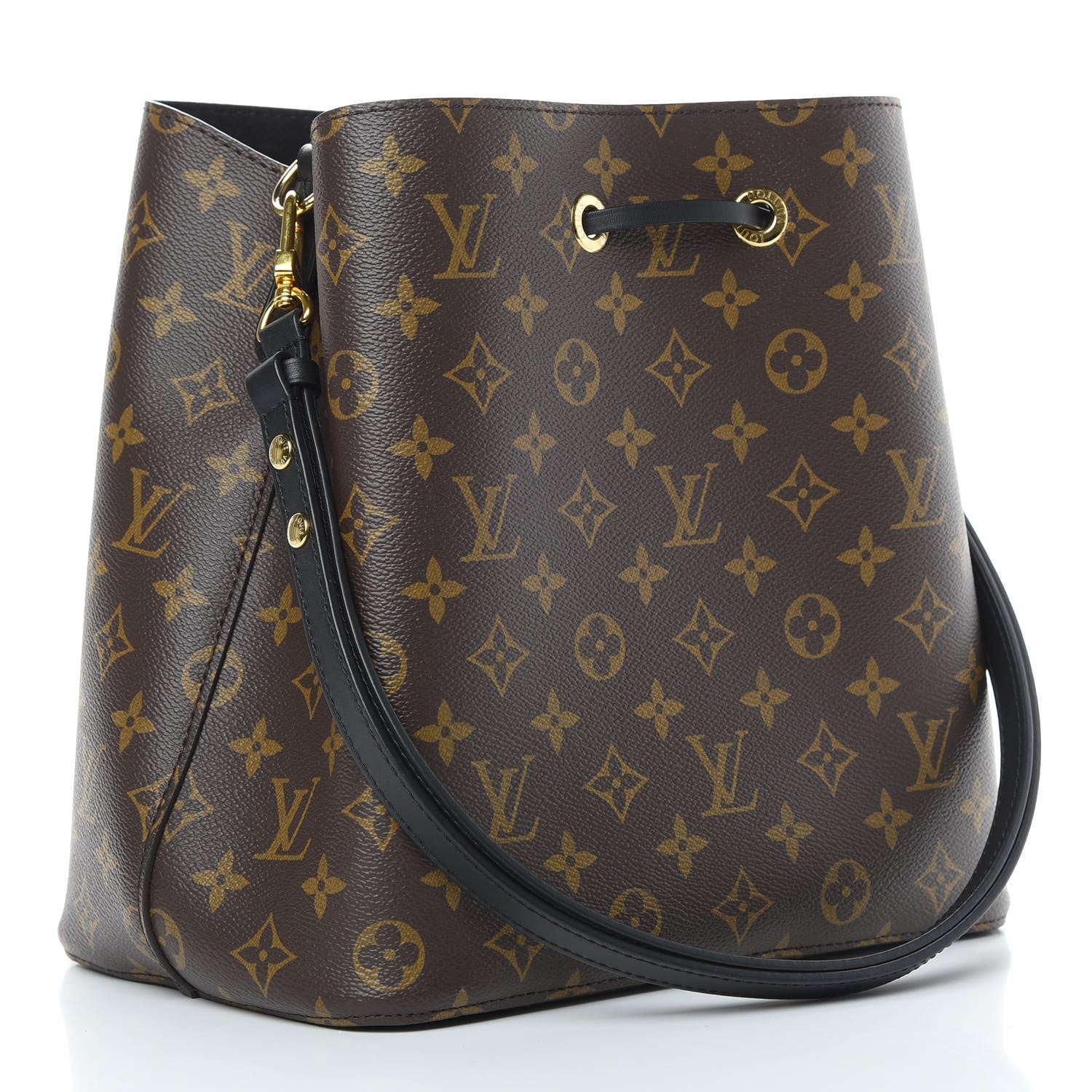Louis Vuitton Monogram Neonoe MM Black 3 of 11