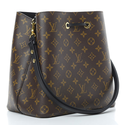 Louis Vuitton Monogram Neonoe MM Black 3 of 11