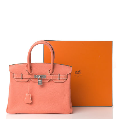 Hermes Togo Birkin 30 Crevette 18 of 18