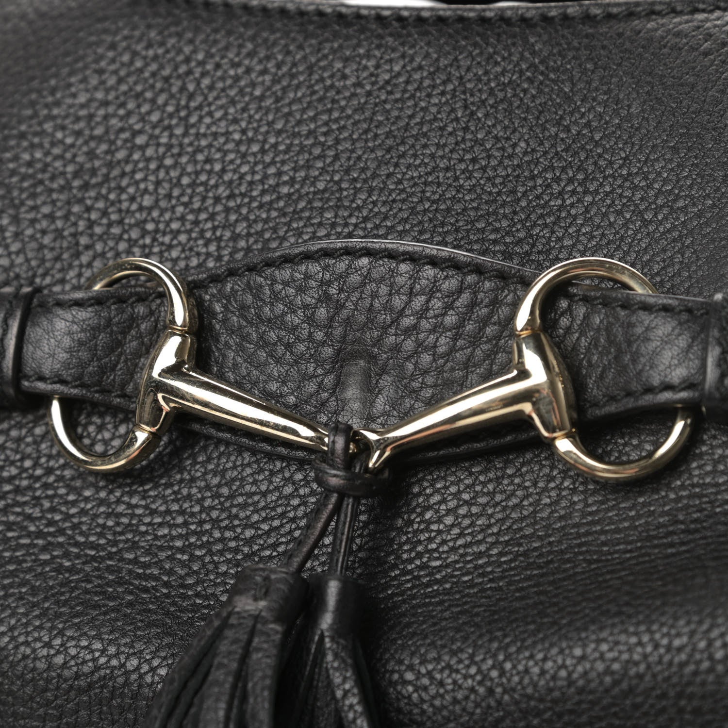 Gucci Calfskin Medium Emily Shoulder Bag Black 11 of 14