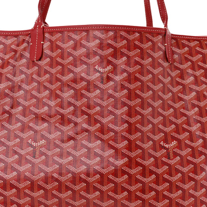 Goyard Goyardine Saint Louis GM Red 9 of 12