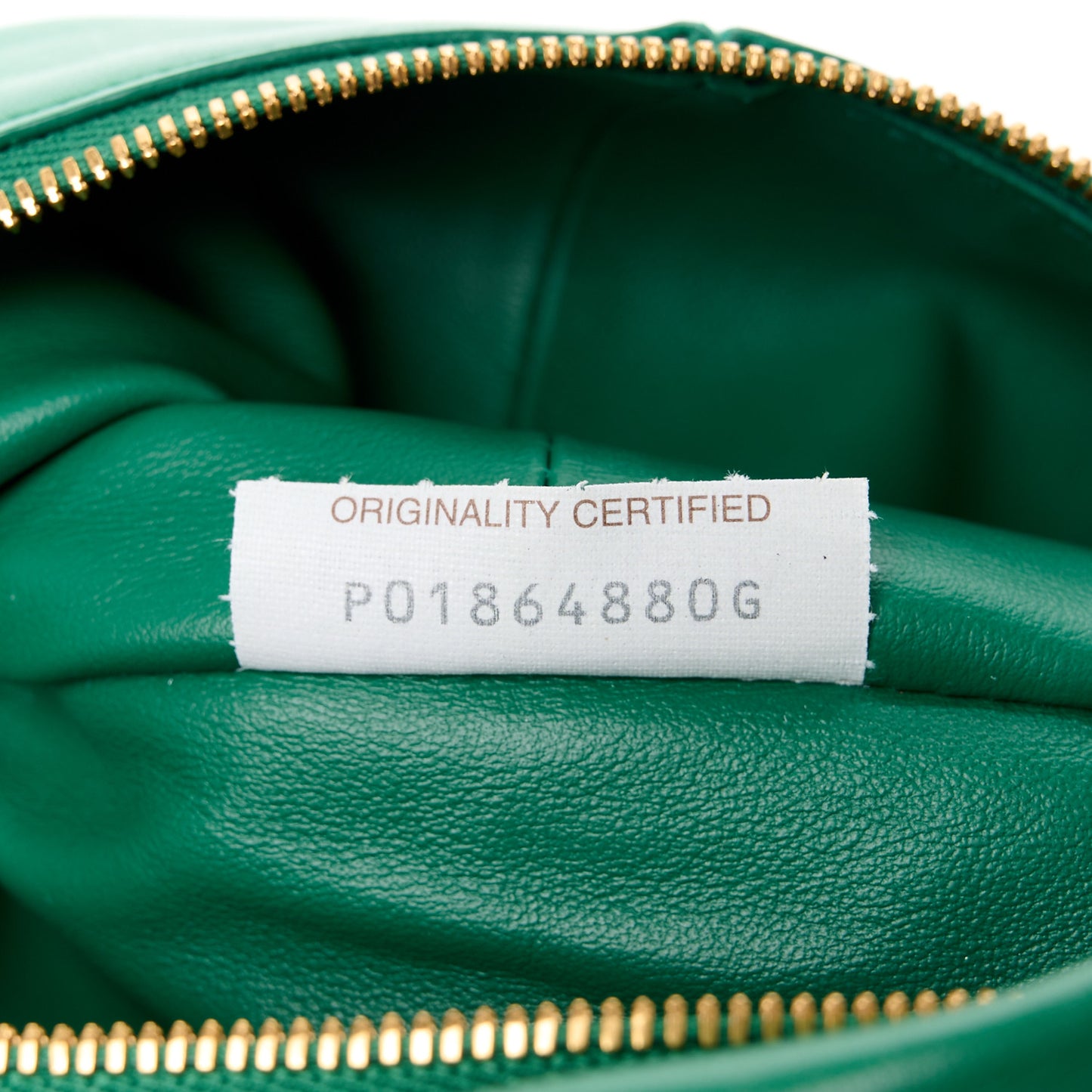 Nappa Mini Double Knot Bag Racing Green