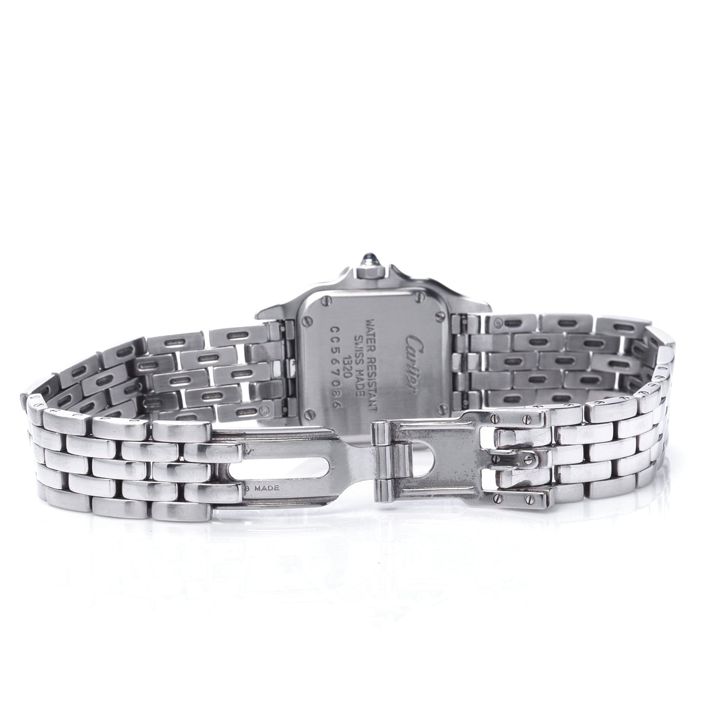 Stainless Steel 22mm Panthere Quartz Watch