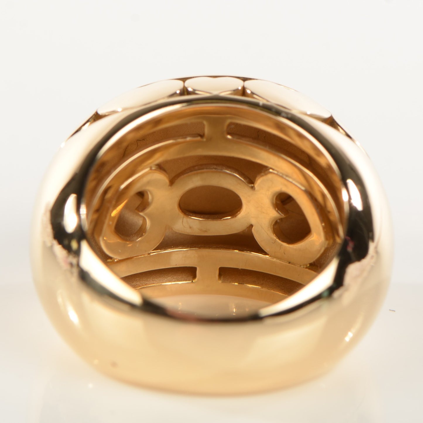 18K Yellow Gold Citrine Ring 55 7