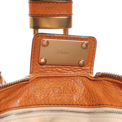 Chloe Leather Paddington Satchel Camel 6 of 10