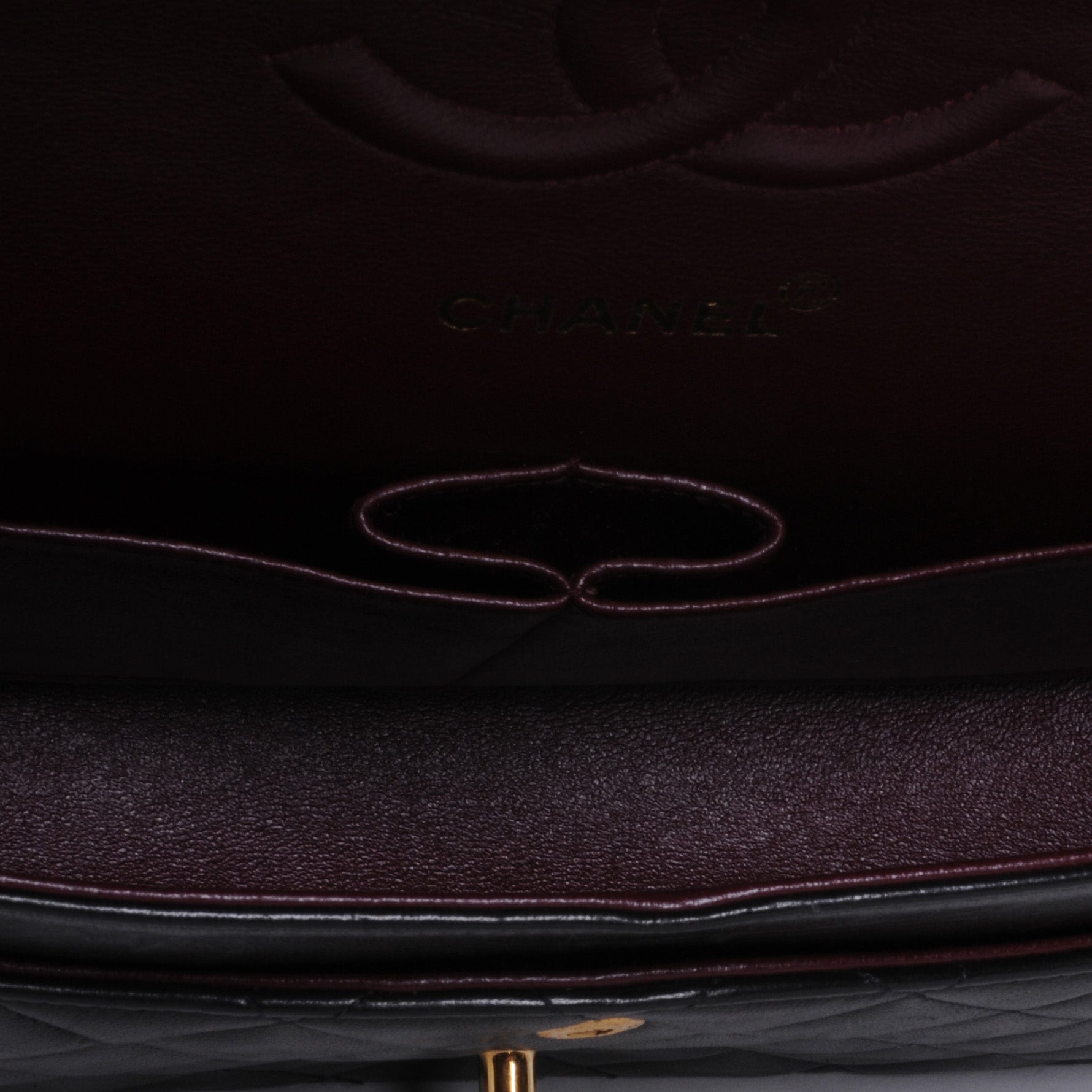 Chanel Lambskin Medium Double Flap Black 5 of 7