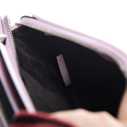 Fendi Shiny Nappa Trapuntata Small DotCom Click Chain Satchel Peonia 8 of 8