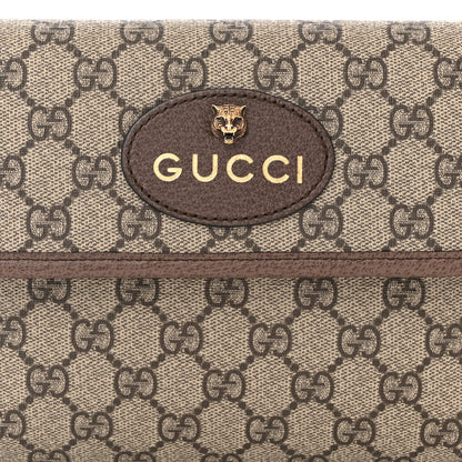 Gucci GG Supreme Monogram Neo Vintage Web Belt Bag Brown 8 of 10