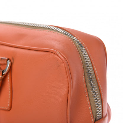 Prada Saffiano Bauletto Papaya 13 of 19