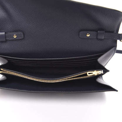 Hermes Evercolor Constance Wallet To Go Bleu Nuit 5 of 9