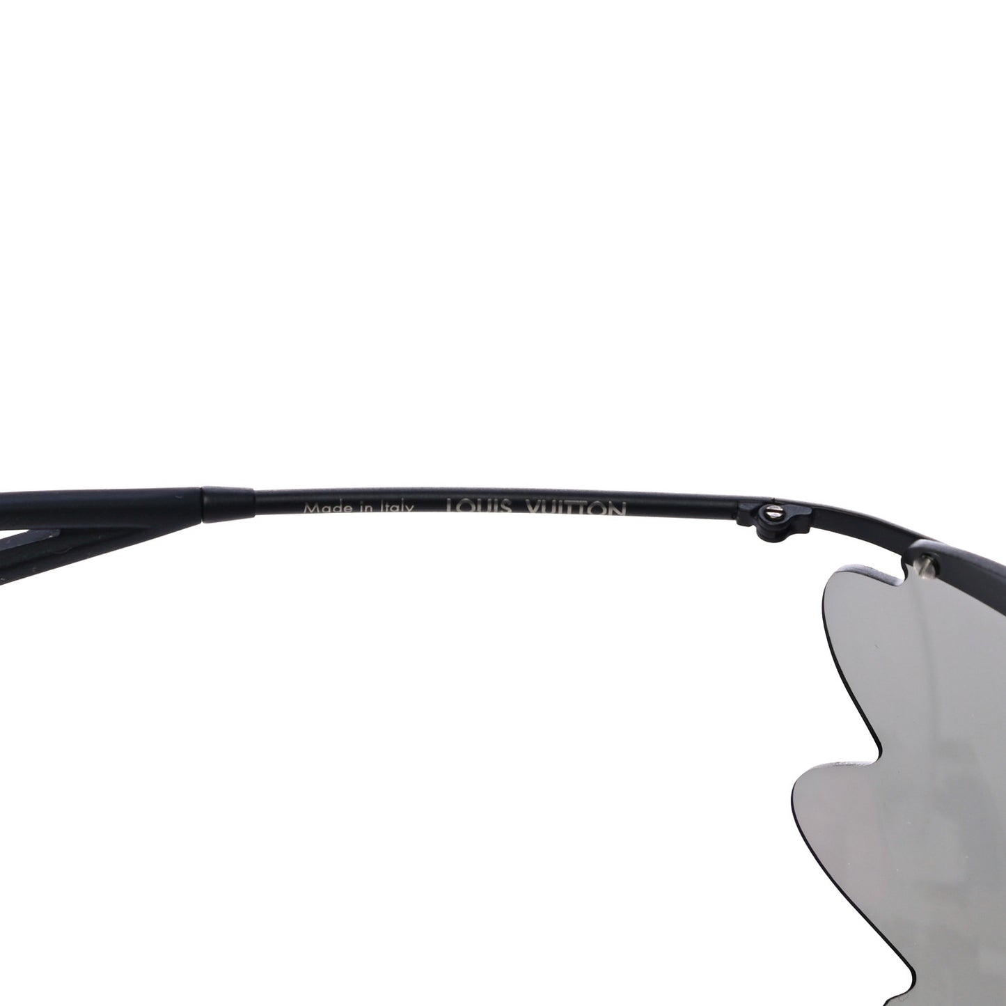 Metal Bohemian Vuittony Mask Sunglasses Z1227U Black