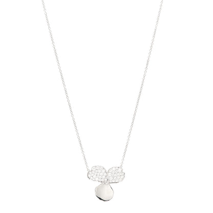 Tiffany Platinum Diamond Paper Flowers Pendant Necklace 1 of 6