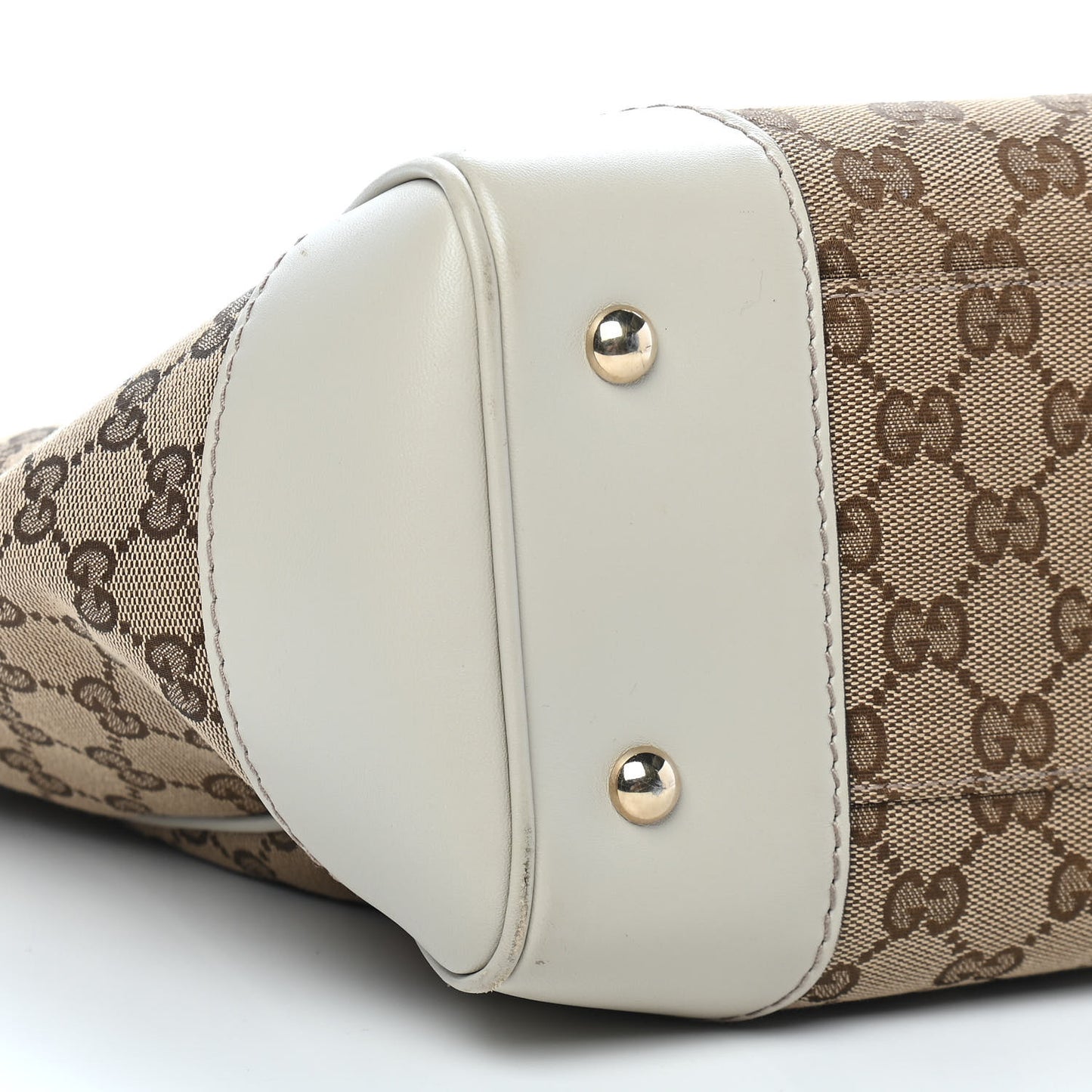 Monogram Web Medium Mayfair Tote Off White