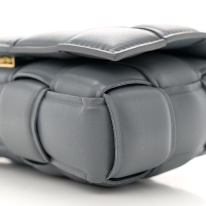 Bottega Veneta Nappa Maxi Intreccio Small Padded Cassette Crossbody Bag Thunder 10 of 11