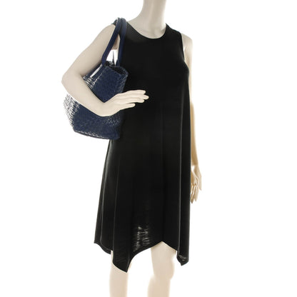 Bottega Veneta Nappa Intrecciato Medium Cabat Tote Cobalt 2 of 8