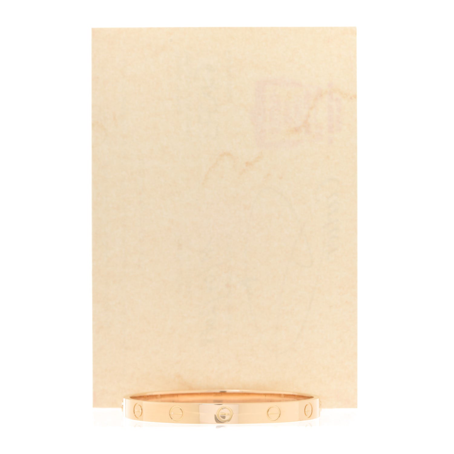 Cartier 18K Yellow Gold LOVE Bracelet 16 6 of 6