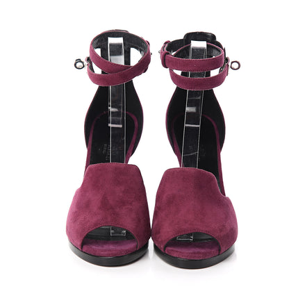 Hermes Chevre Velours Nina Sandals 38 2 of 8
