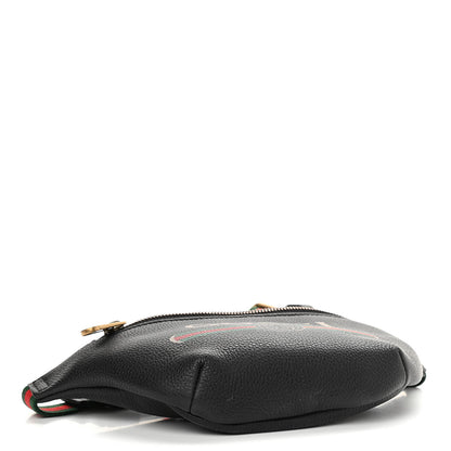 Gucci Grained Calfskin Small Logo Belt Bag Black 4 of 11