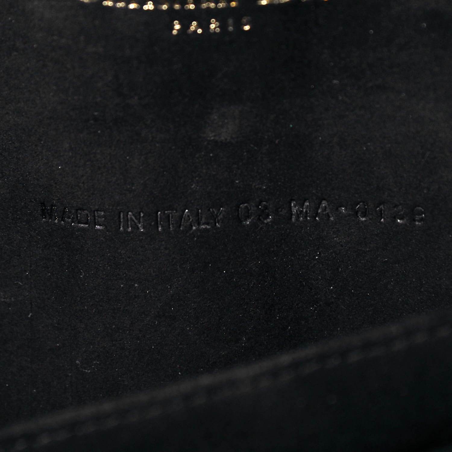 Christian Dior Lambskin Cannage Lady Dior Pouch Black 10 of 10