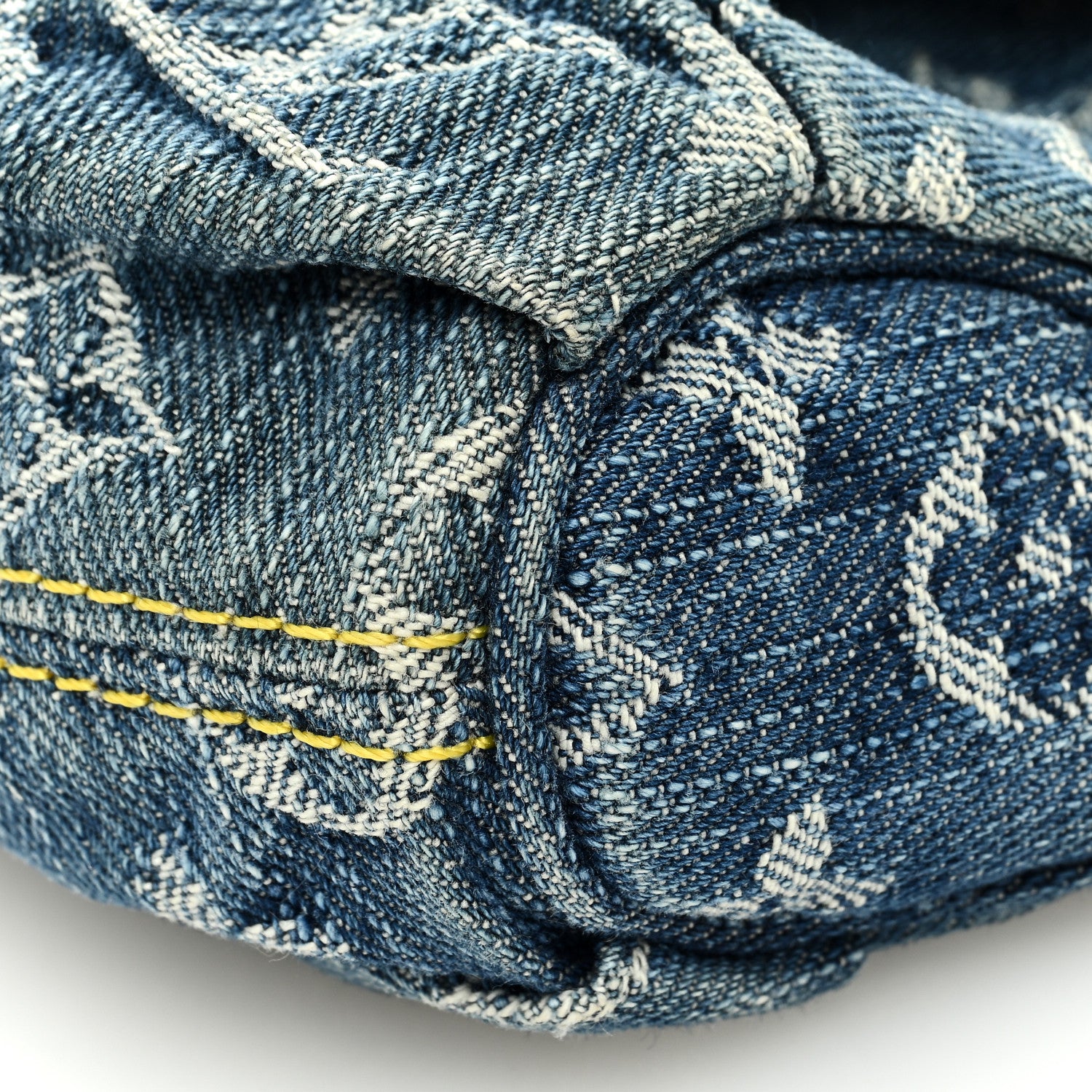 Louis Vuitton Monogram Denim Mini Pleaty Blue 9 of 9