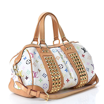 Louis Vuitton Monogram Multicolor Courtney MM White 4 of 16