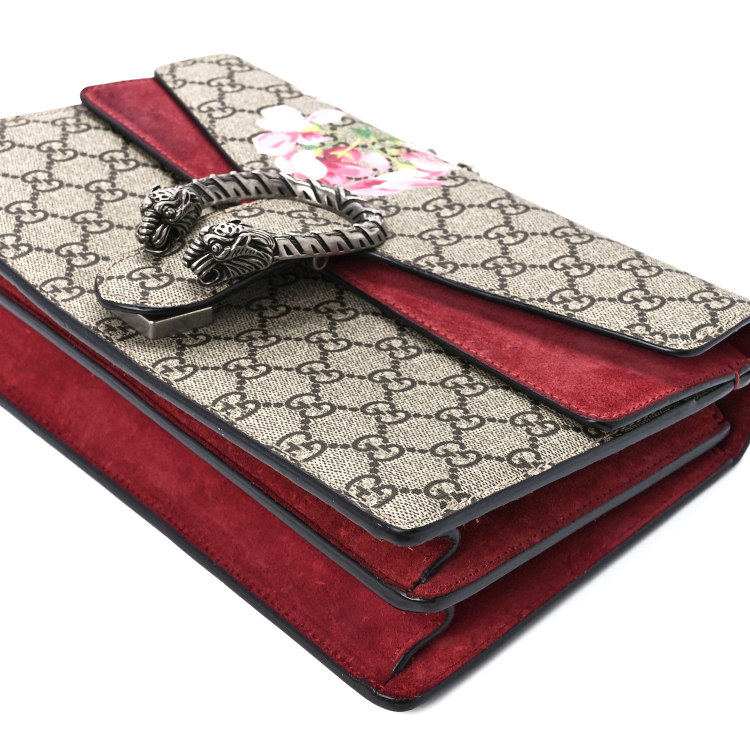 Gucci GG Supreme Monogram Blooms Small Dionysus Shoulder Bag Beige Multicolor Dry Rose 11 of 11