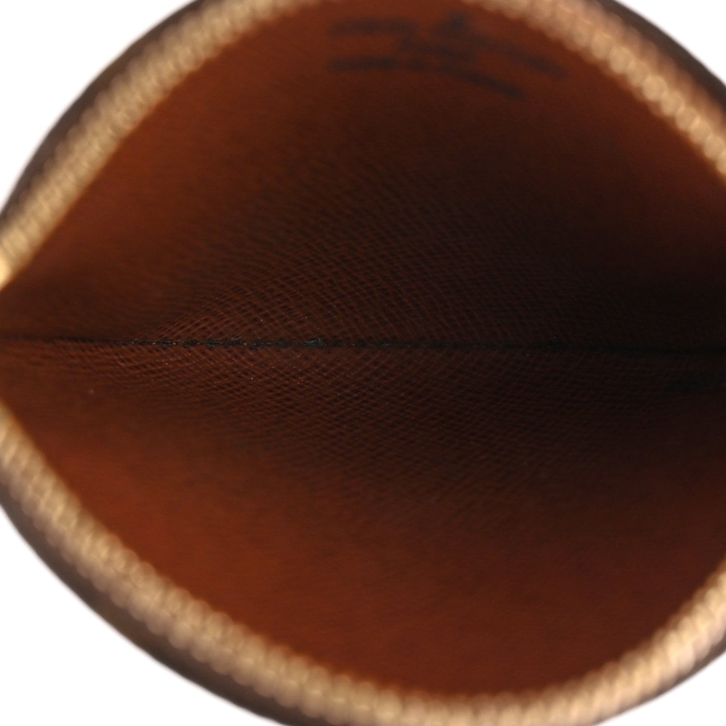 Monogram Round Coin Purse