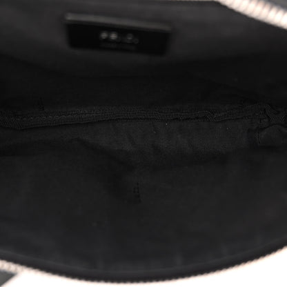 Fendi Vitello Grace Light Century Devil Eyes Belt Bag Black Sunflower 5 of 10