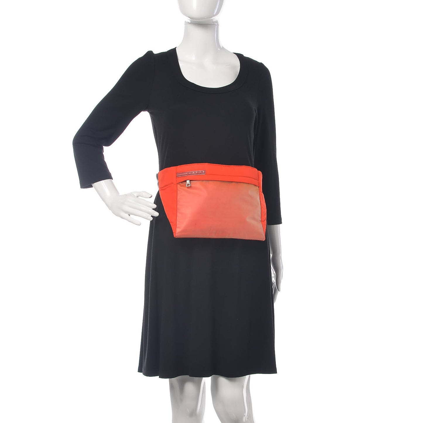 Tessuto Nylon Belt Bag Lacca