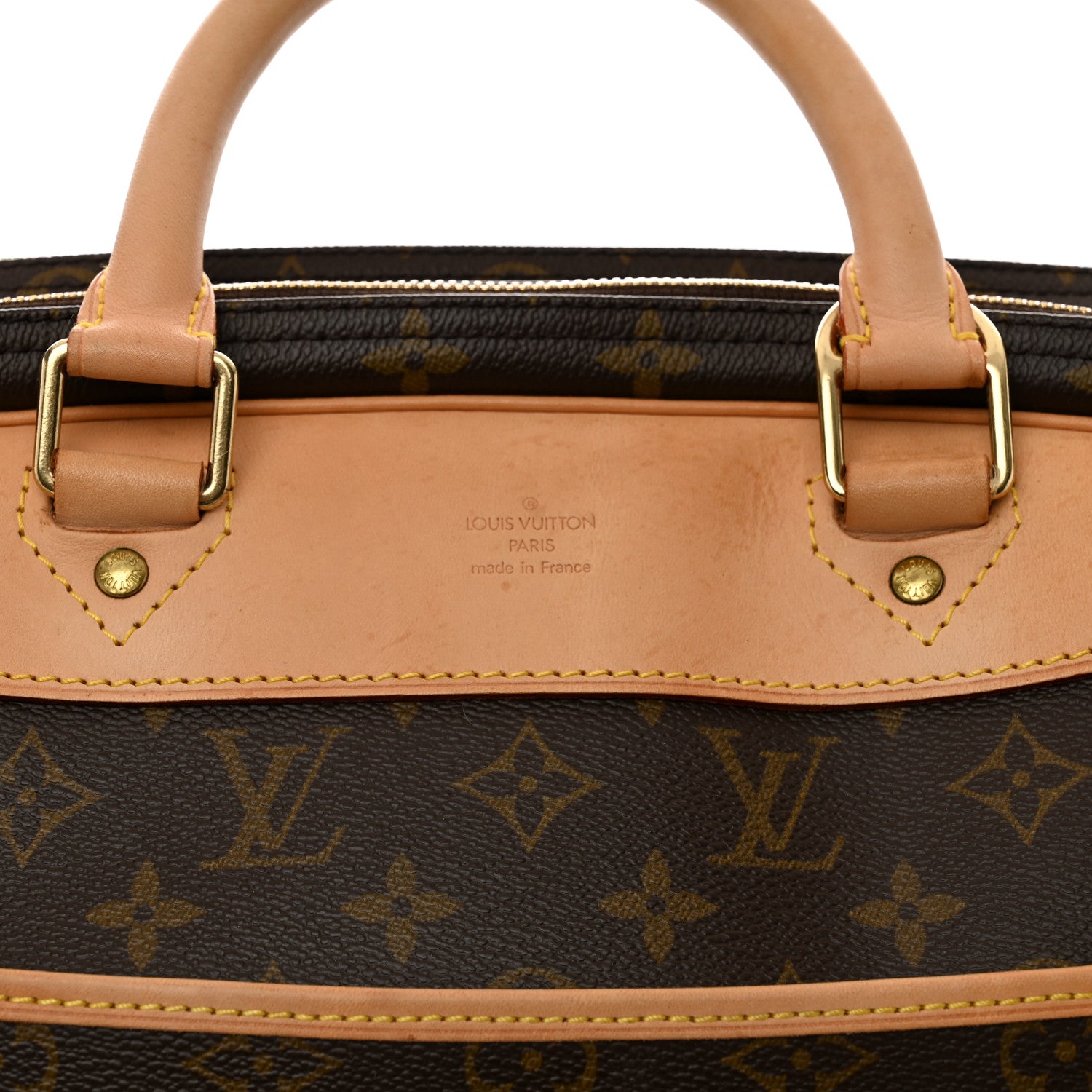 Louis Vuitton Monogram Alize 24 Heures Luggage 6 of 10