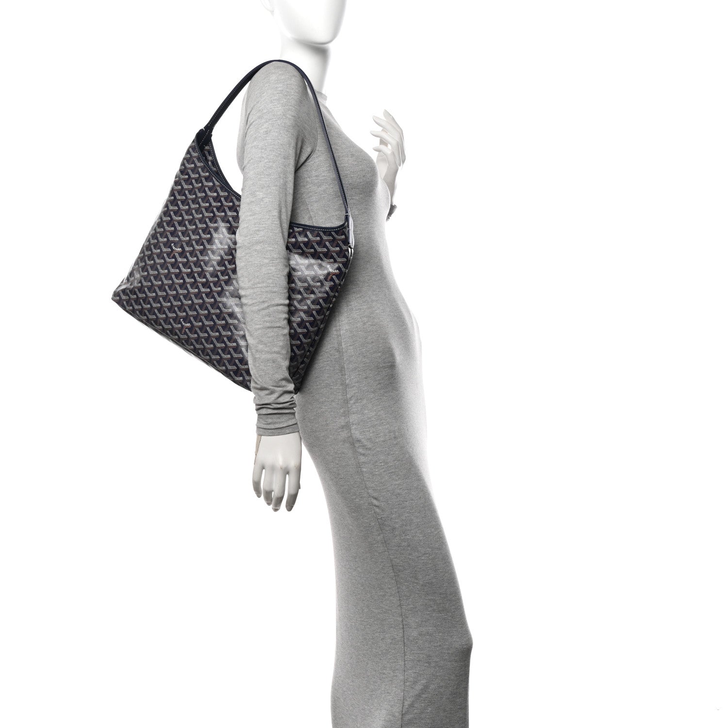 Goyard Goyardine Boheme Hobo Navy Blue 2 of 11