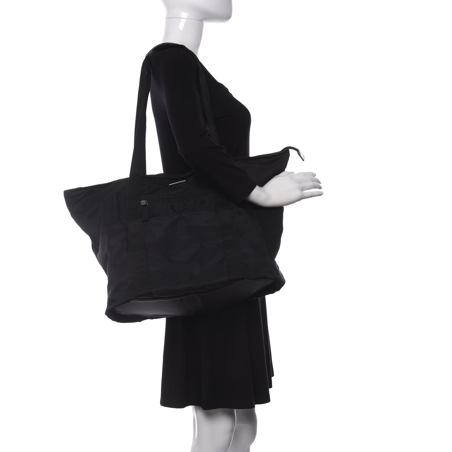 Nylon Tote Black