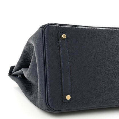 Hermes Togo Birkin 35 Bleu Nuit 9 of 11