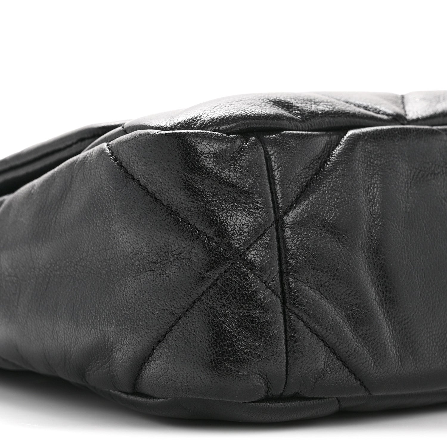 Chanel Goatskin Quilted Medium Chanel 19 Flap Black 9 of 14