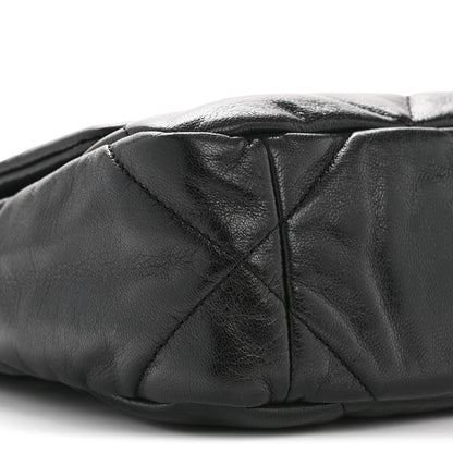 Chanel Goatskin Quilted Medium Chanel 19 Flap Black 9 of 14