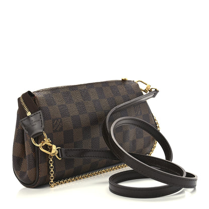Louis Vuitton Damier Ebene Eva Clutch 3 of 13