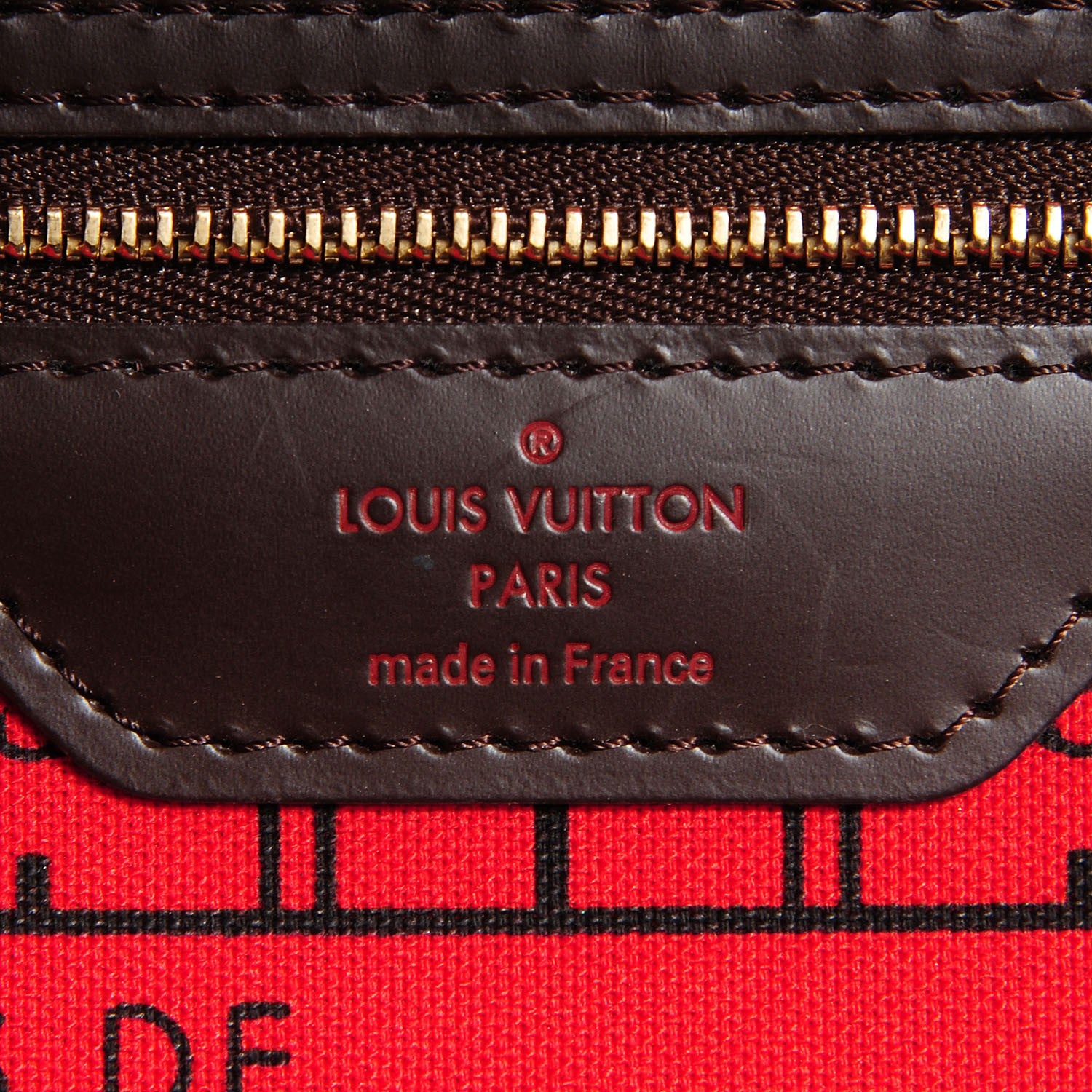 Louis Vuitton Damier Ebene Neverfull PM 6 of 7