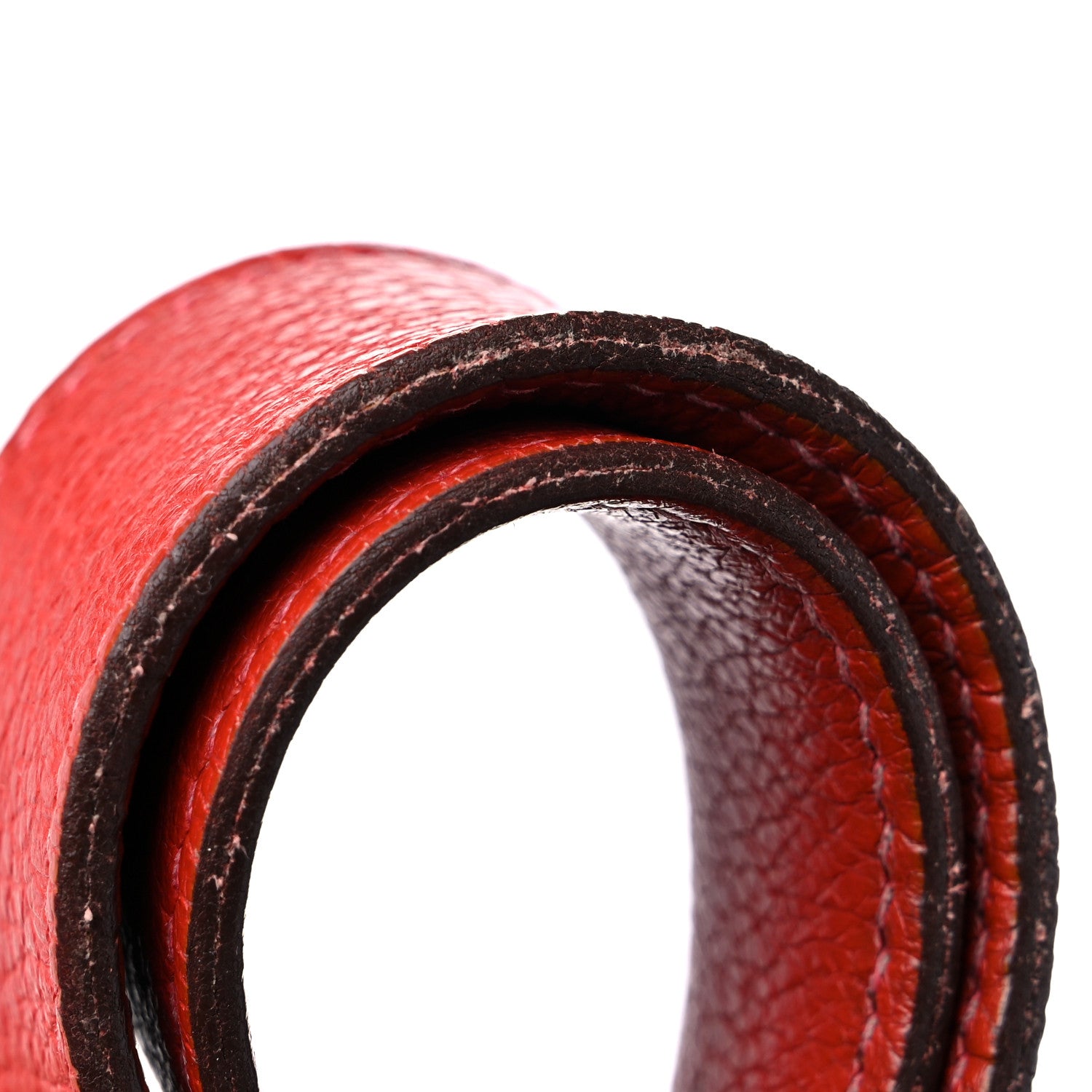 Hermes Taurillon Clemence Picotin 26 GM Rouge Casaque 17 of 17