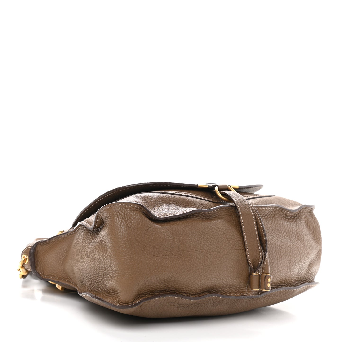 Calfskin Medium Marcie Satchel Nut
