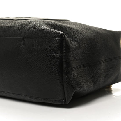 Gucci Pebbled Calfskin Medium Soho Chain Shoulder Bag Black 11 of 11