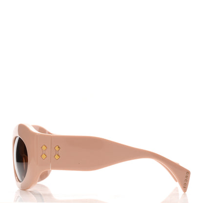 Gucci Acetate Frame Oval Sunglasses GG1463S Pink 3 of 7