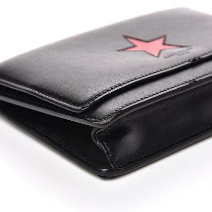 Givenchy Calfskin Star Pandora Chain Wallet Black 6 of 15