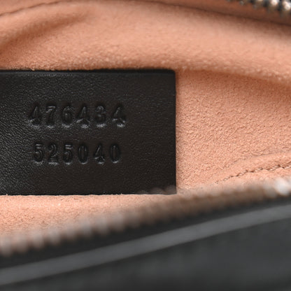Gucci Calfskin Matelasse GG Marmont Belt Bag 95 38 Black 7 of 12