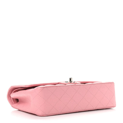 Chanel Caviar Quilted Medium Double Flap Pink 3 of 11