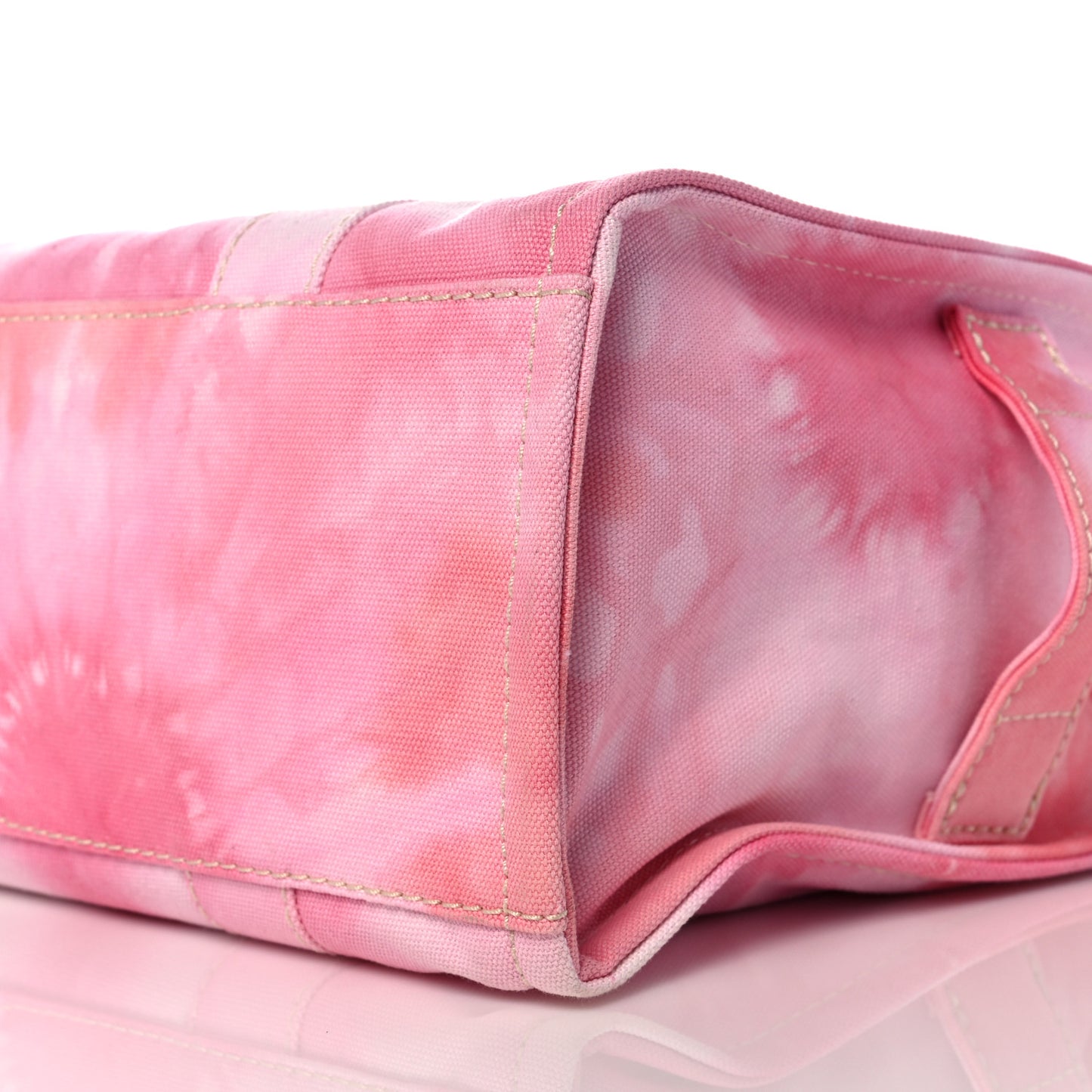 Cotton Canvas Medium The Traveler Tote Bag Tie Dye