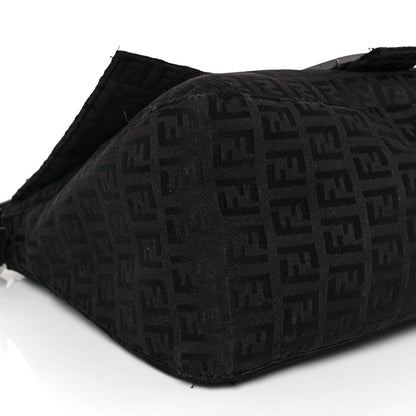 Fendi Zucchino Mama Baguette Black 8 of 10