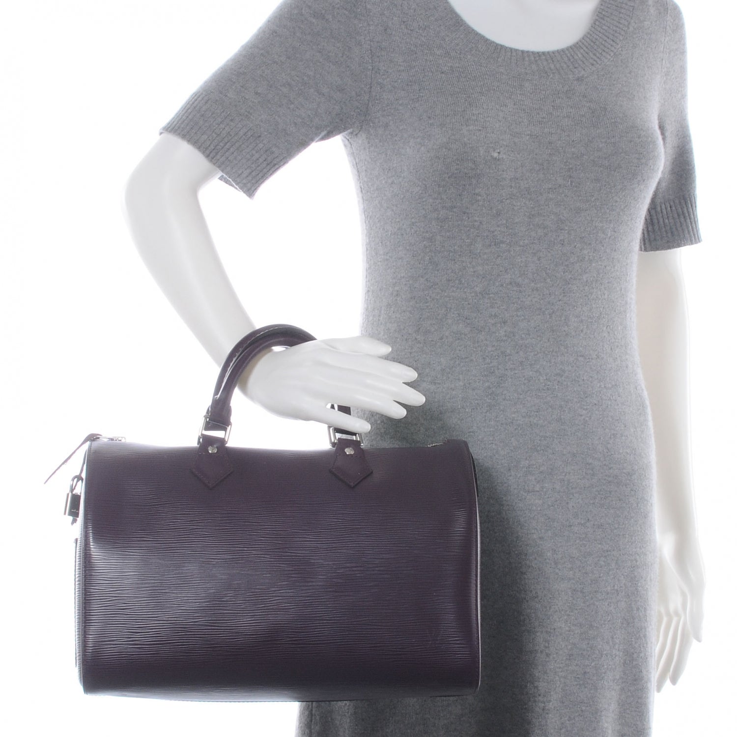 Louis Vuitton Epi Speedy 30 Cassis Purple 2 of 7