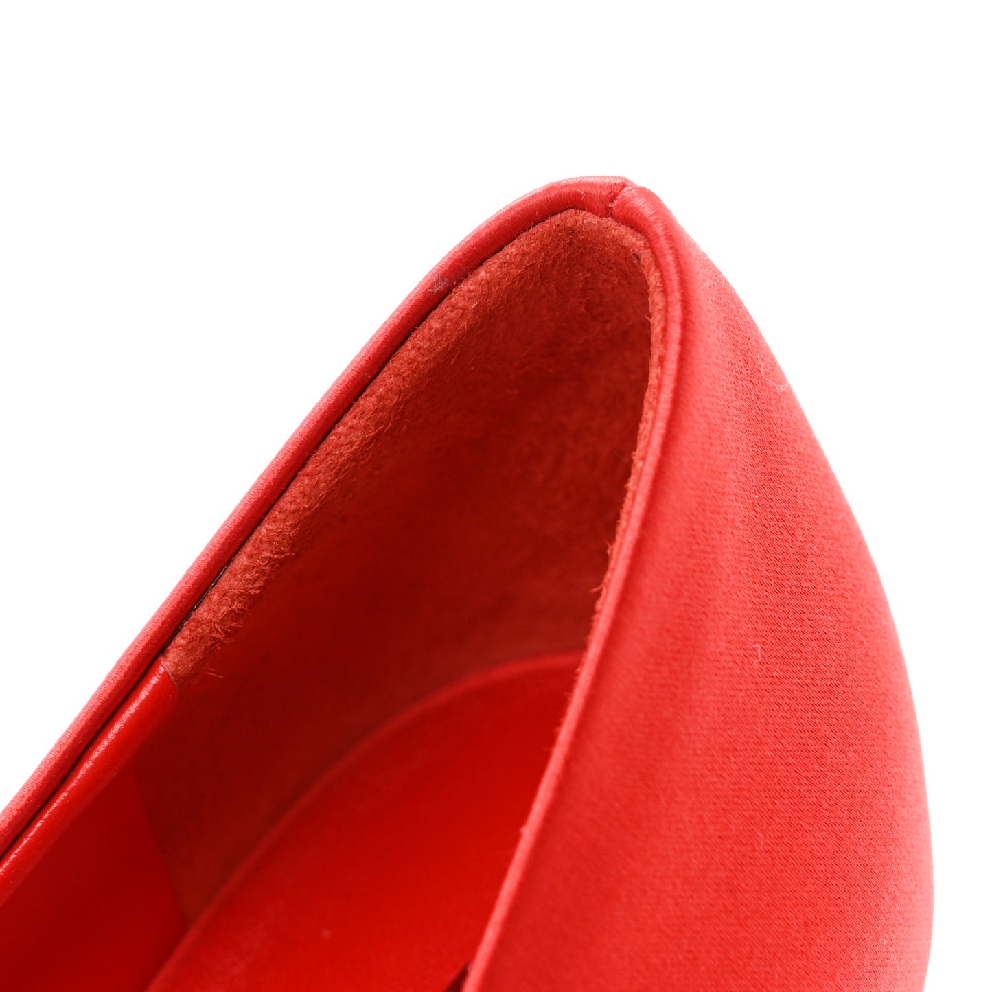 Satin Pumps 41 Red
