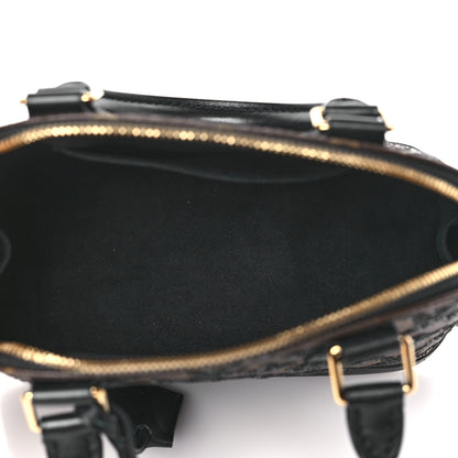 Louis Vuitton Monogram Sequins Eclipse Alma BB Black 5 of 8